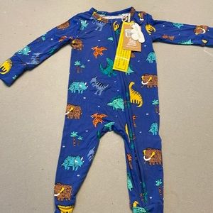 NWT Angel Dear Bamboo Footie Pajama 3-6 Month size